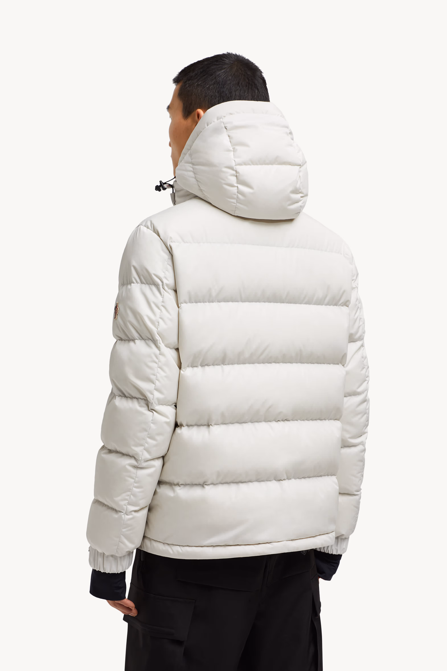 Chaqueta plumífero de esquí con capucha Isorno Hombre Blanco Moncler 5
